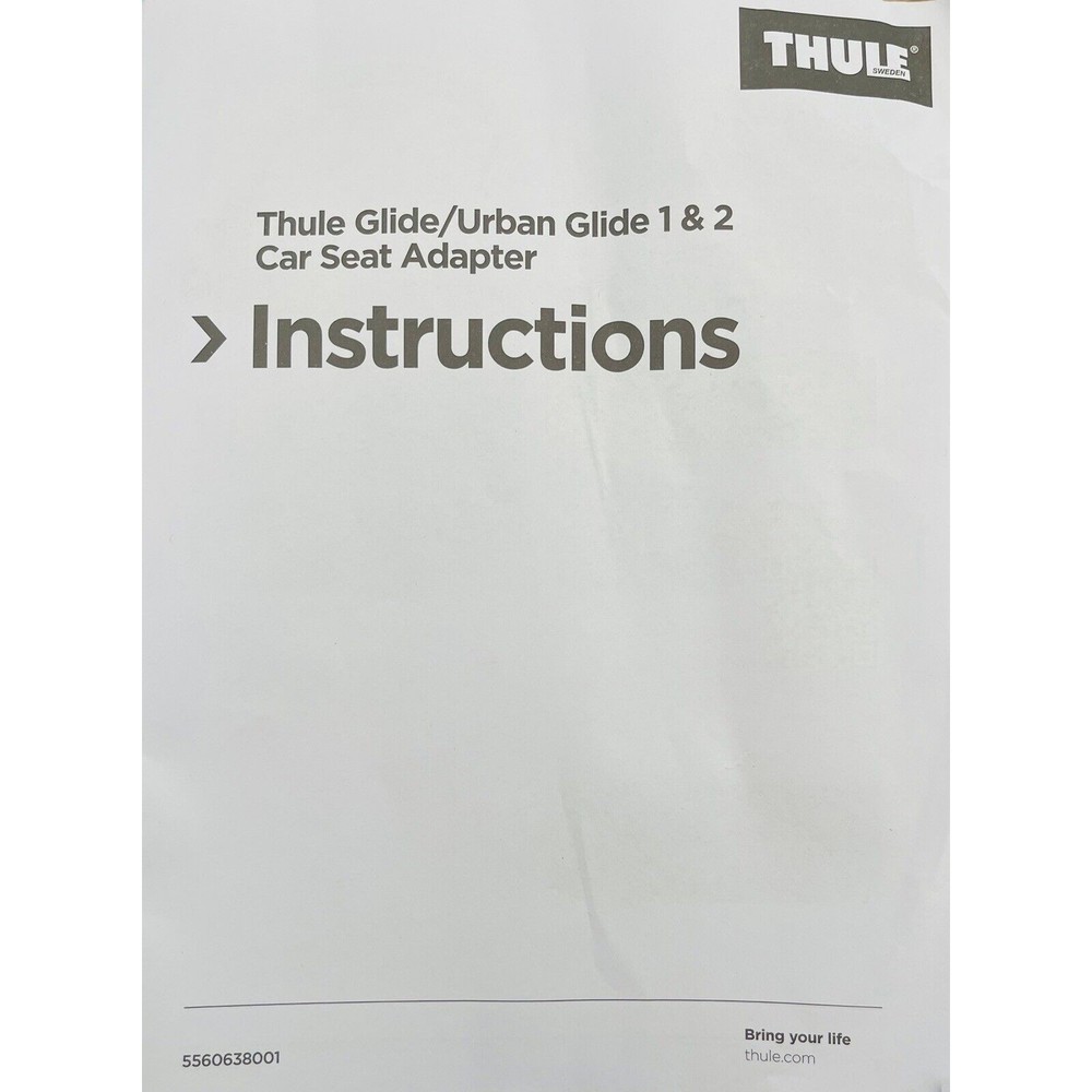 Thule Urban Glide Car Seat Adapter Universal 20110713